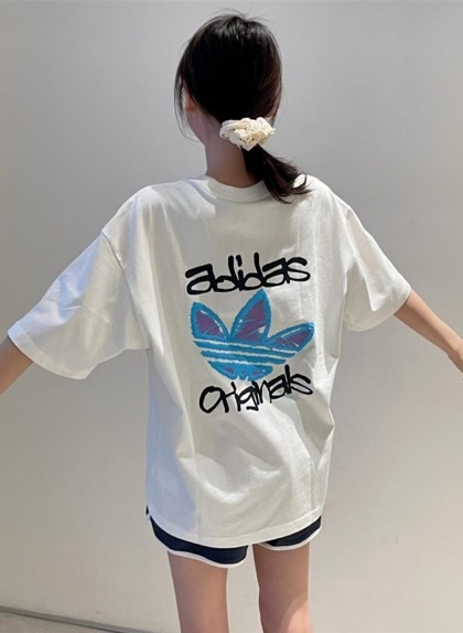 アディダスOriginals Trefoil Big Logo 半袖Tシャツ
