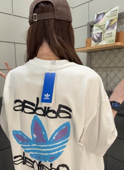 アディダスOriginals Trefoil Big Logo 半袖Tシャツ