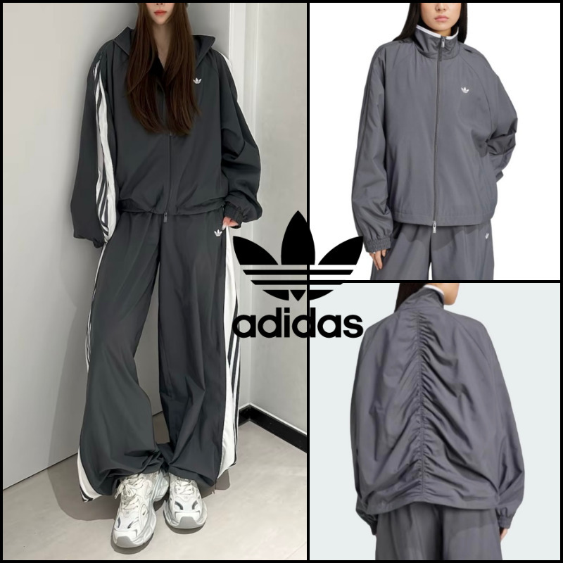 アディダスADILENIUM 3 トラックトップ Grey