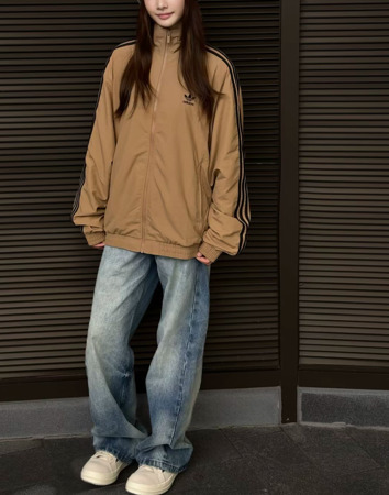 アディダスOriginals Firebird Trek Top Jacket brown