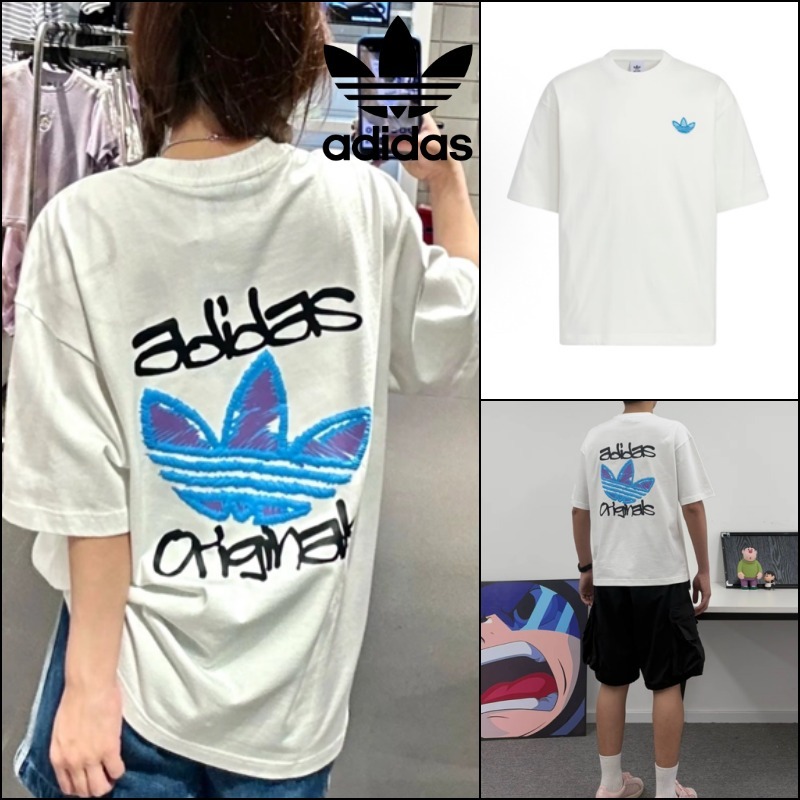 アディダスOriginals Trefoil Big Logo 半袖Tシャツ