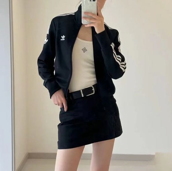 アディダスOriginals Retro Trefoil Track Top black