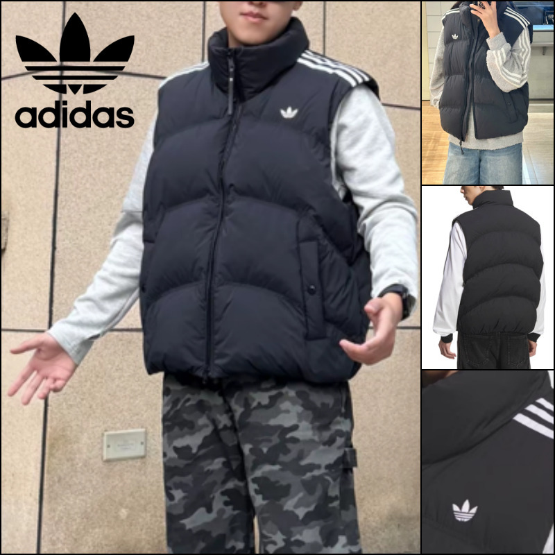 アディダスOriginals ダウンベスト black