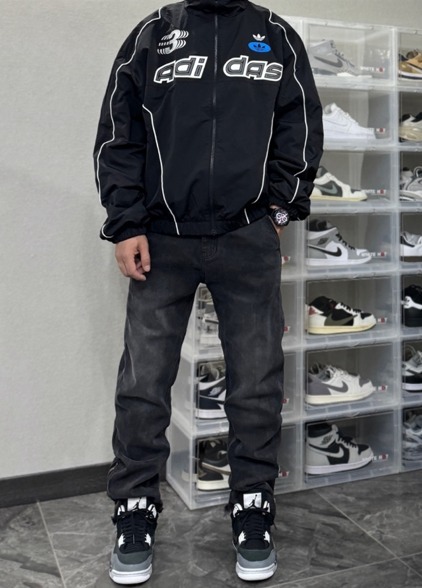 アディダスOriginals レーシングジャケット black