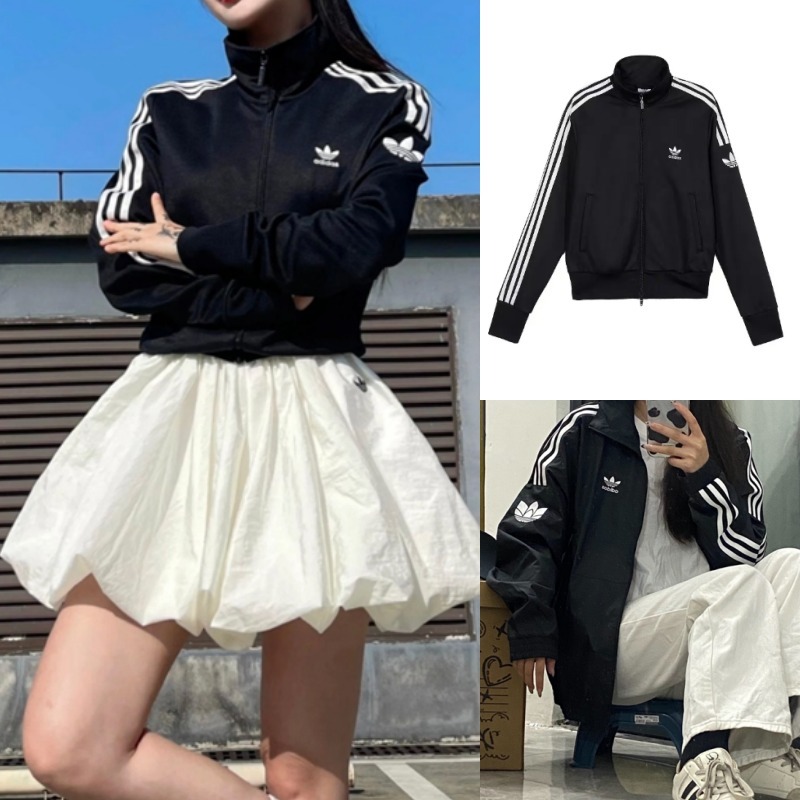 アディダスOriginals Retro Trefoil Track Top black