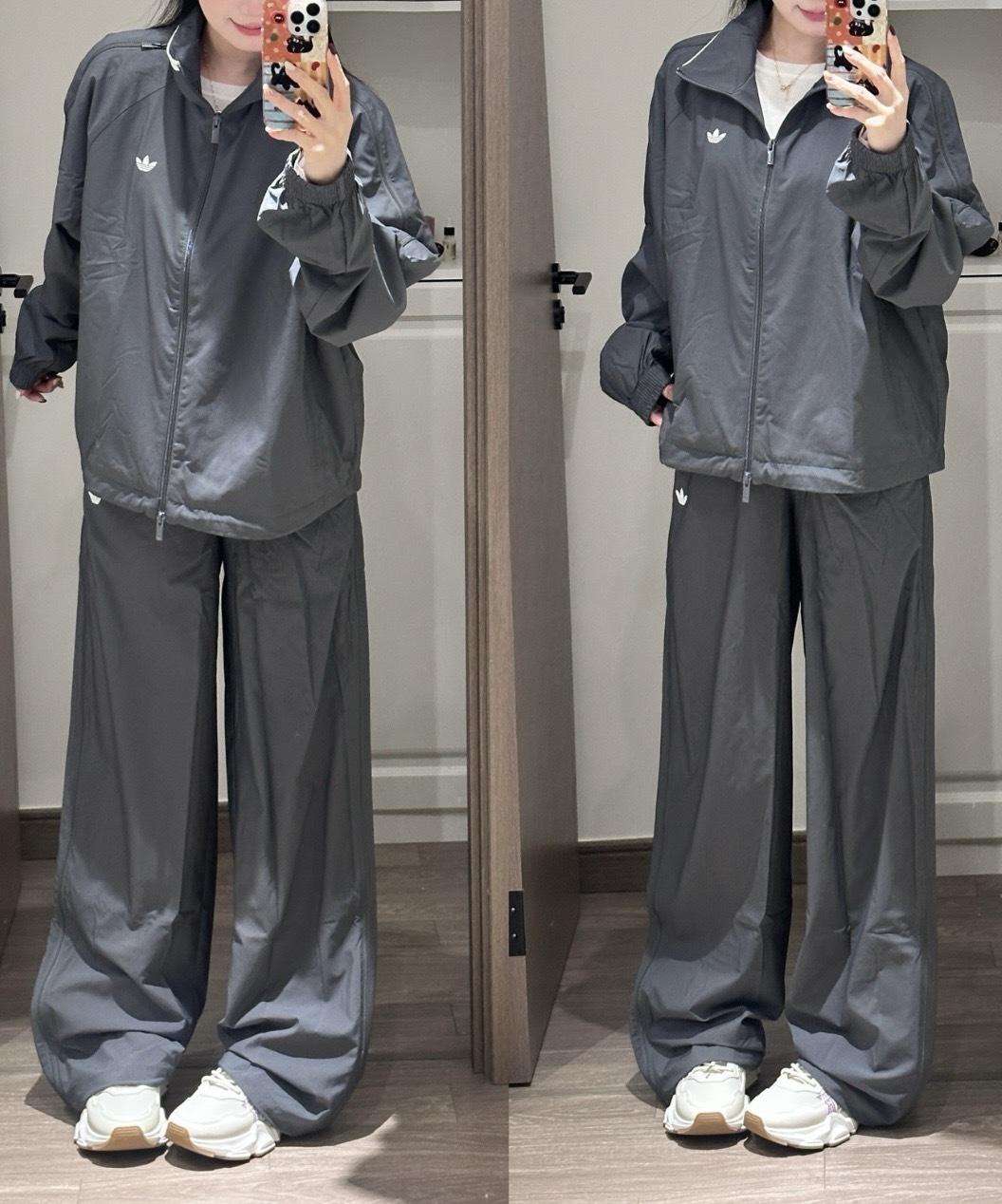 アディダスADILENIUM 3 トラックトップ Grey