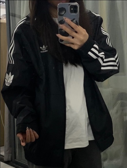 アディダスOriginals Retro Trefoil Track Top black